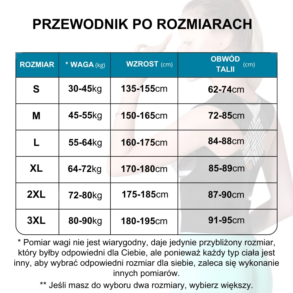 PostawaPro® - Korektor postawy łagodzący ból pleców